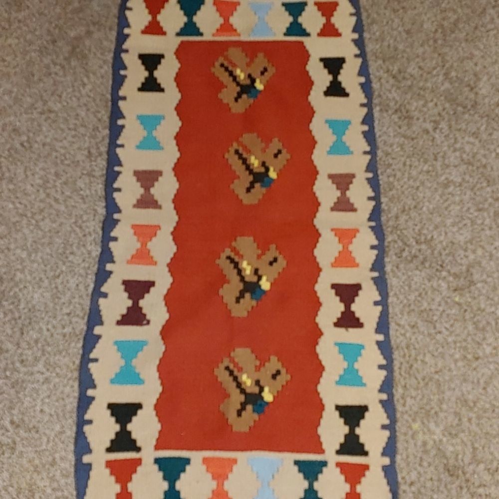 Hand woven turkish rug